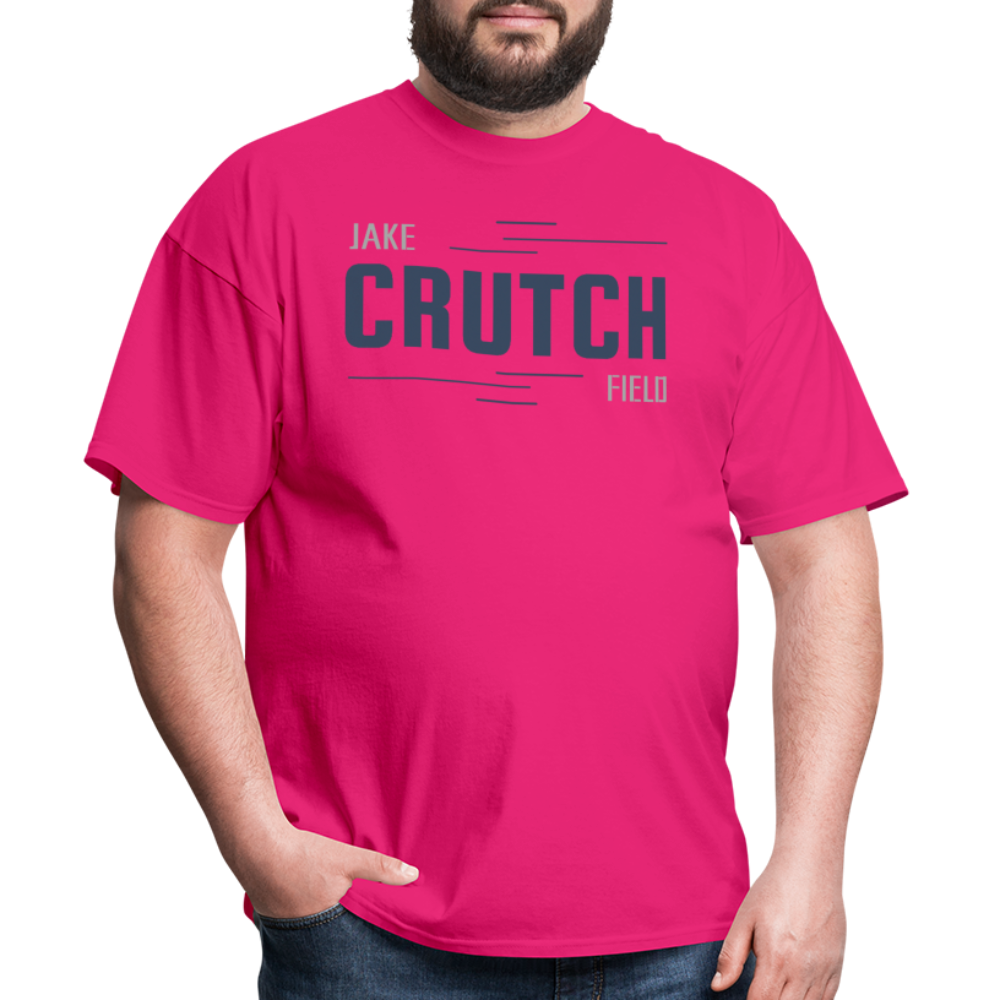 Crutchfield Logo Classic T-Shirt [Unisex] - fuchsia