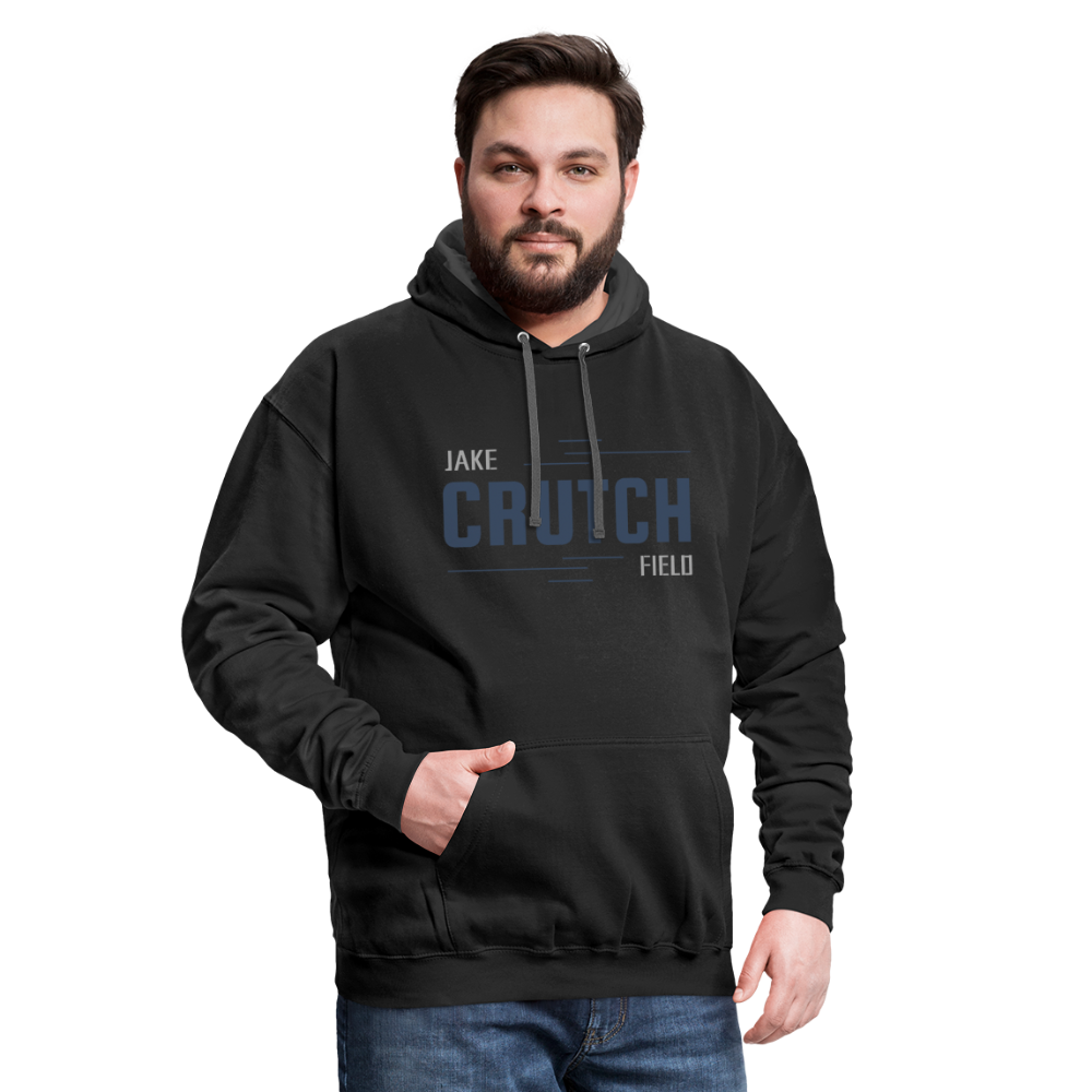 Crutchfield Logo Hoodie [Unisex] - black/asphalt