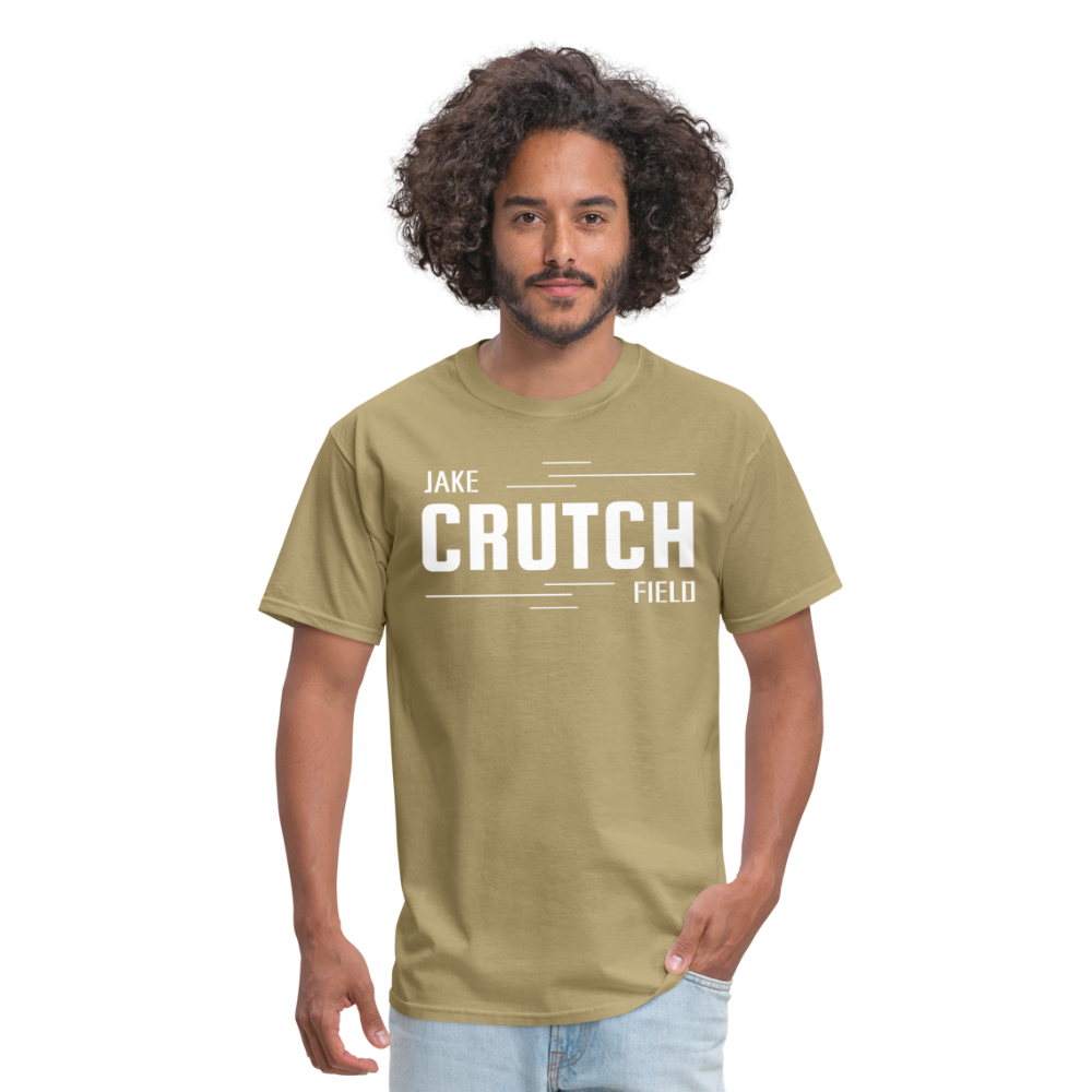 Crutchfield White Logo Classic T-Shirt [Unisex] - khaki