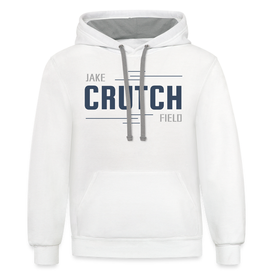 Crutchfield Logo Hoodie [Unisex] - white/gray