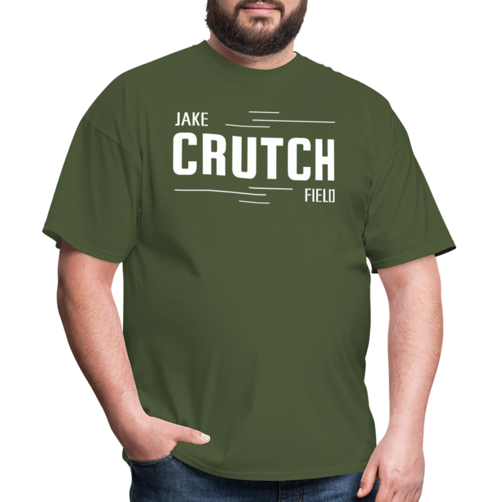 Crutchfield White Logo Classic T-Shirt [Unisex] - military green