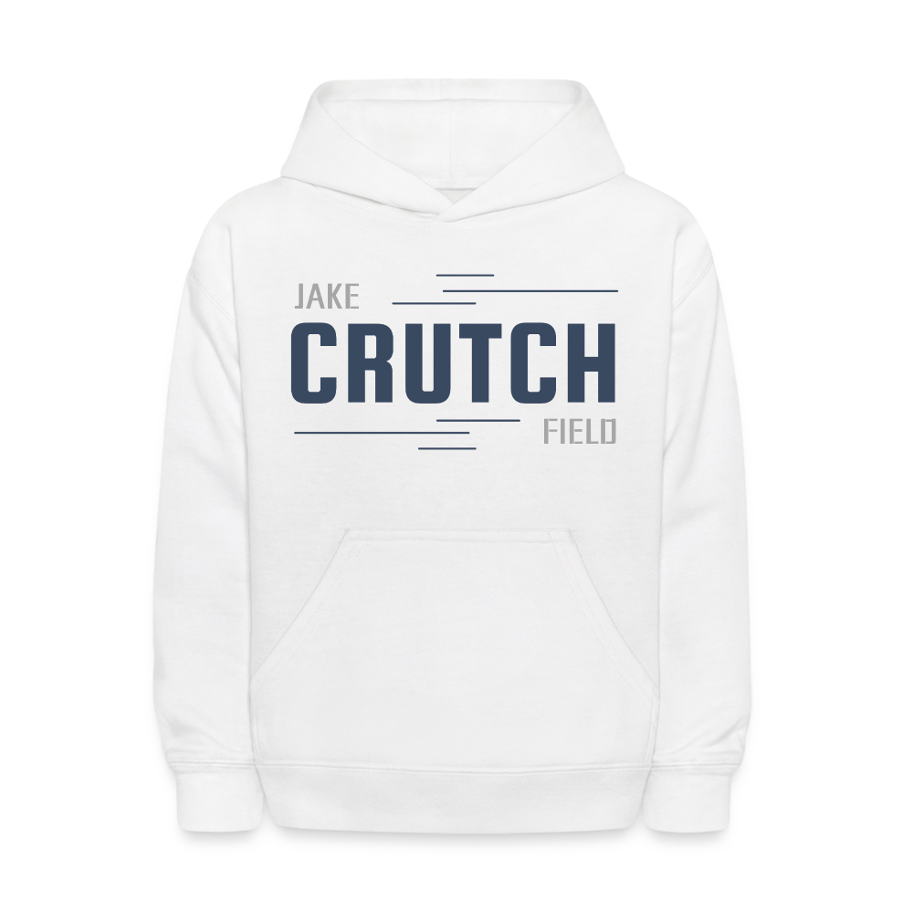 Crutchfield Logo Kids' Hoodie [Unisex] - white