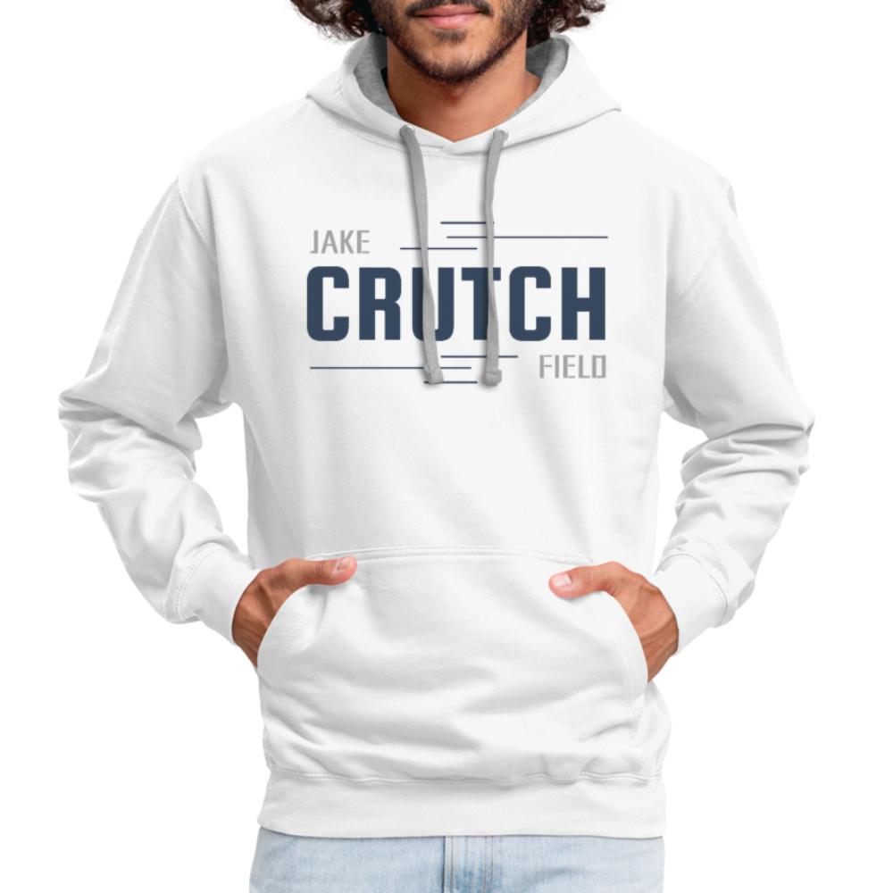 Crutchfield Logo Hoodie [Unisex] - white/gray