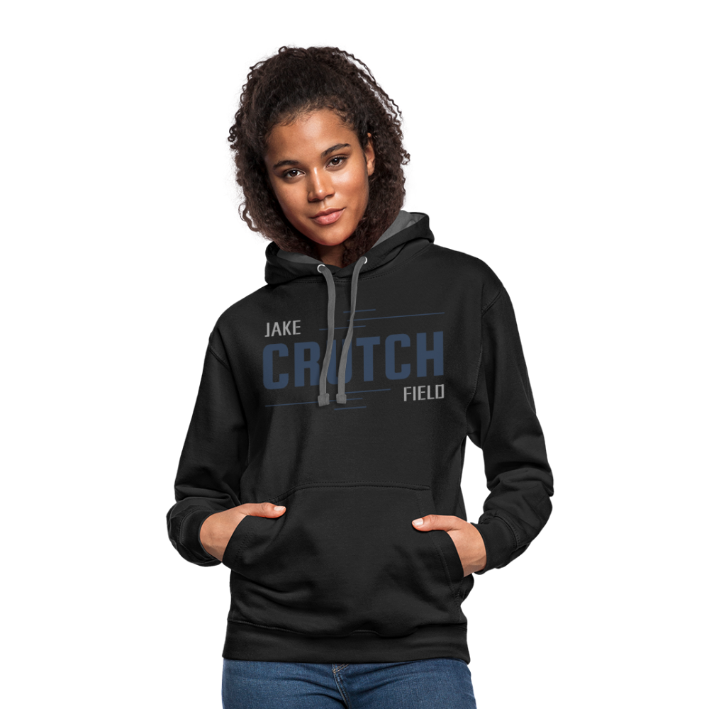 Crutchfield Logo Hoodie [Unisex] - black/asphalt