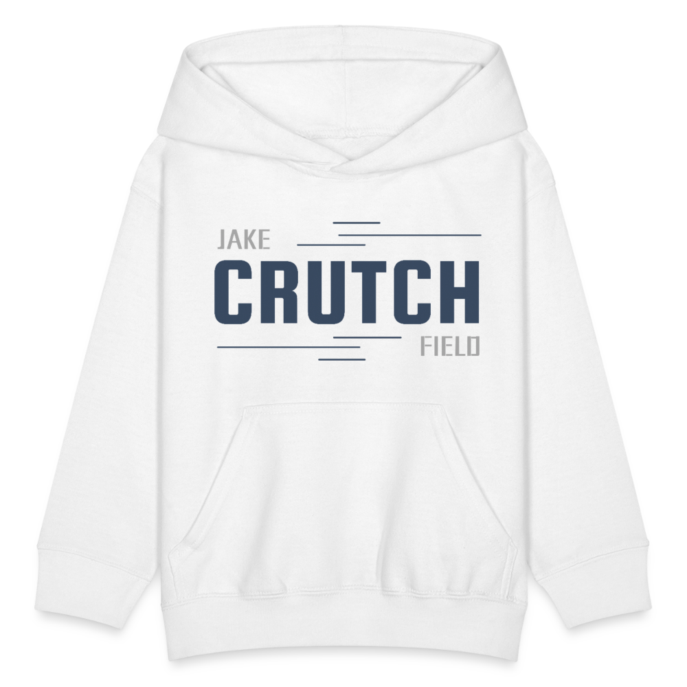 Crutchfield Logo Kids' Hoodie [Unisex] - white