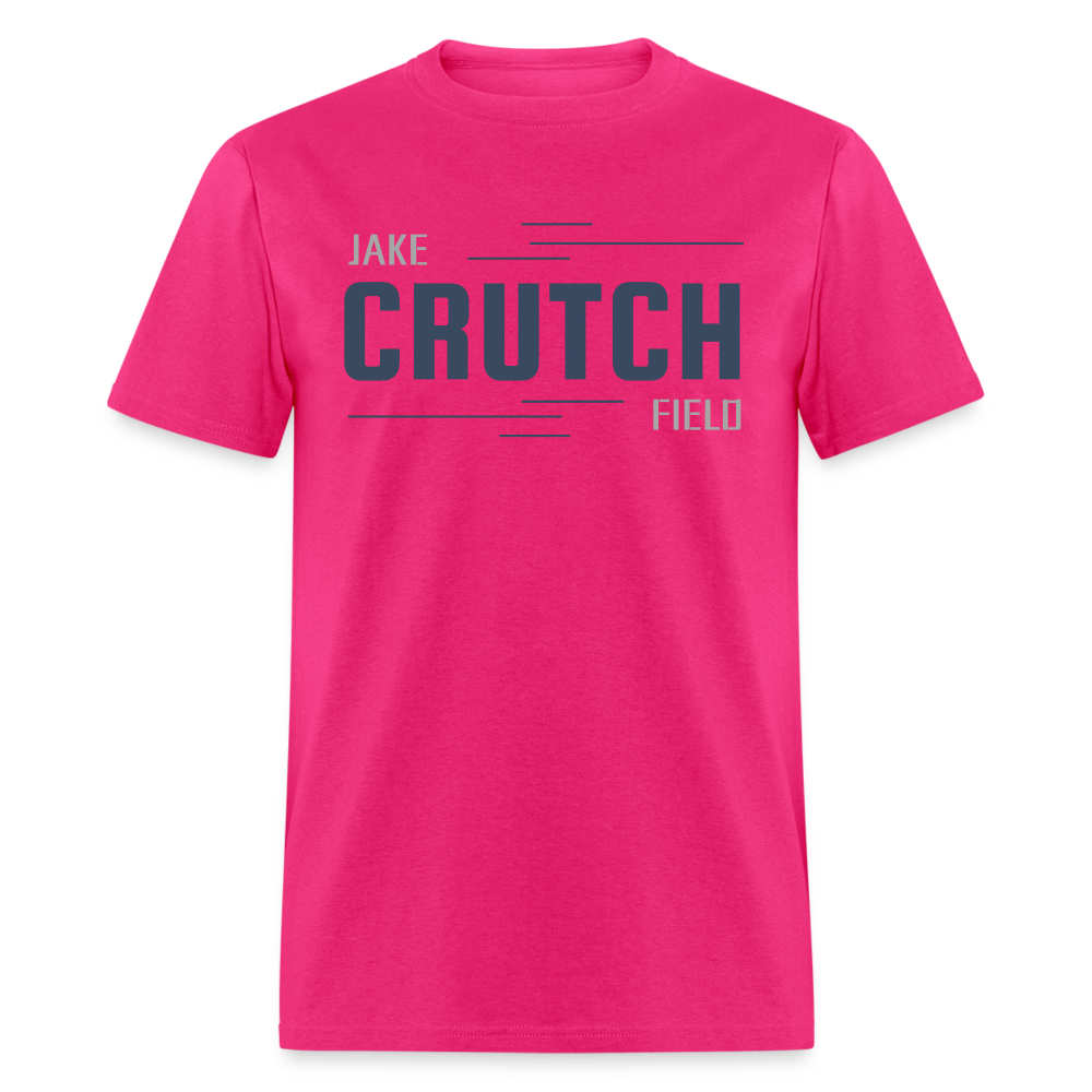 Crutchfield Logo Classic T-Shirt [Unisex] - fuchsia