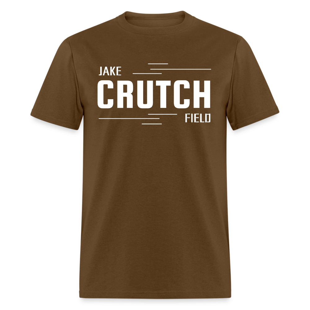 Crutchfield White Logo Classic T-Shirt [Unisex] - brown