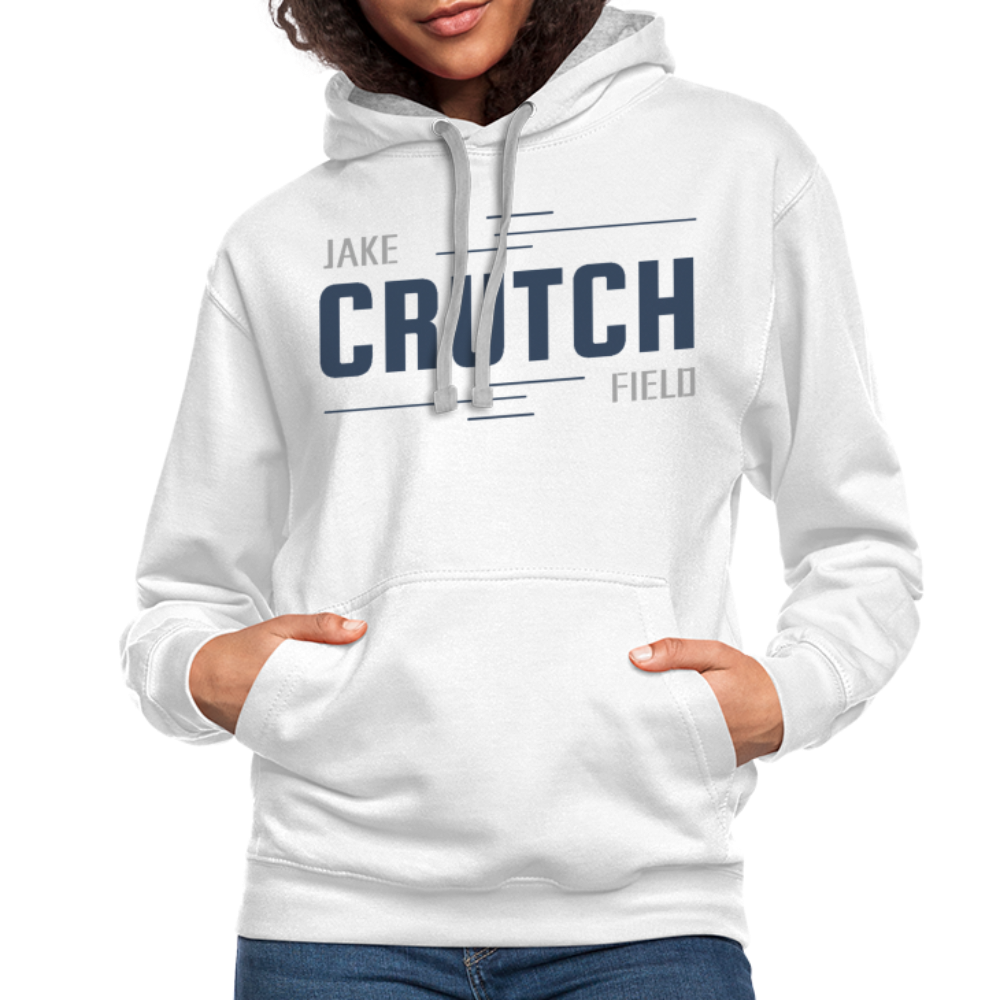 Crutchfield Logo Hoodie [Unisex] - white/gray