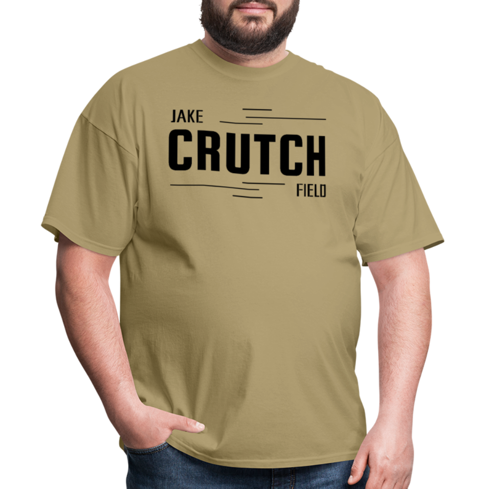 Crutchfield Black Logo Classic T-Shirt [Unisex] - khaki