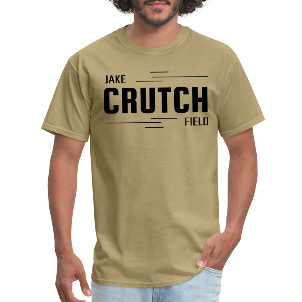 Crutchfield Black Logo Classic T-Shirt [Unisex] - khaki