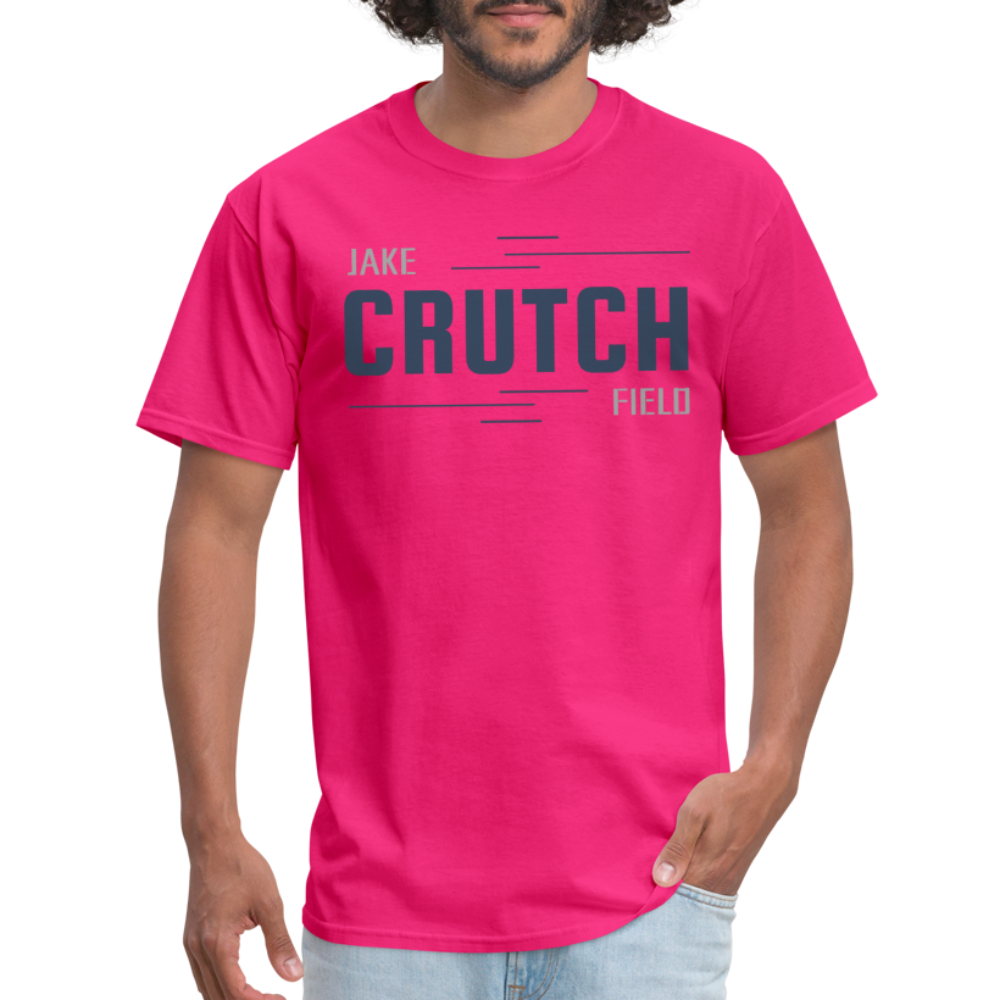 Crutchfield Logo Classic T-Shirt [Unisex] - fuchsia