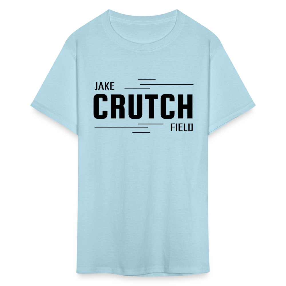 Crutchfield Black Logo Classic T-Shirt [Unisex] - powder blue