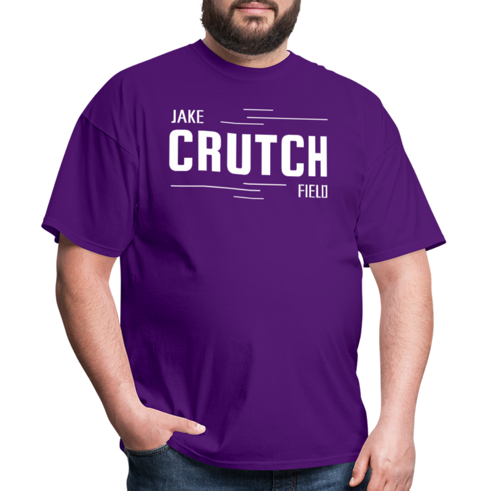 Crutchfield White Logo Classic T-Shirt [Unisex] - purple