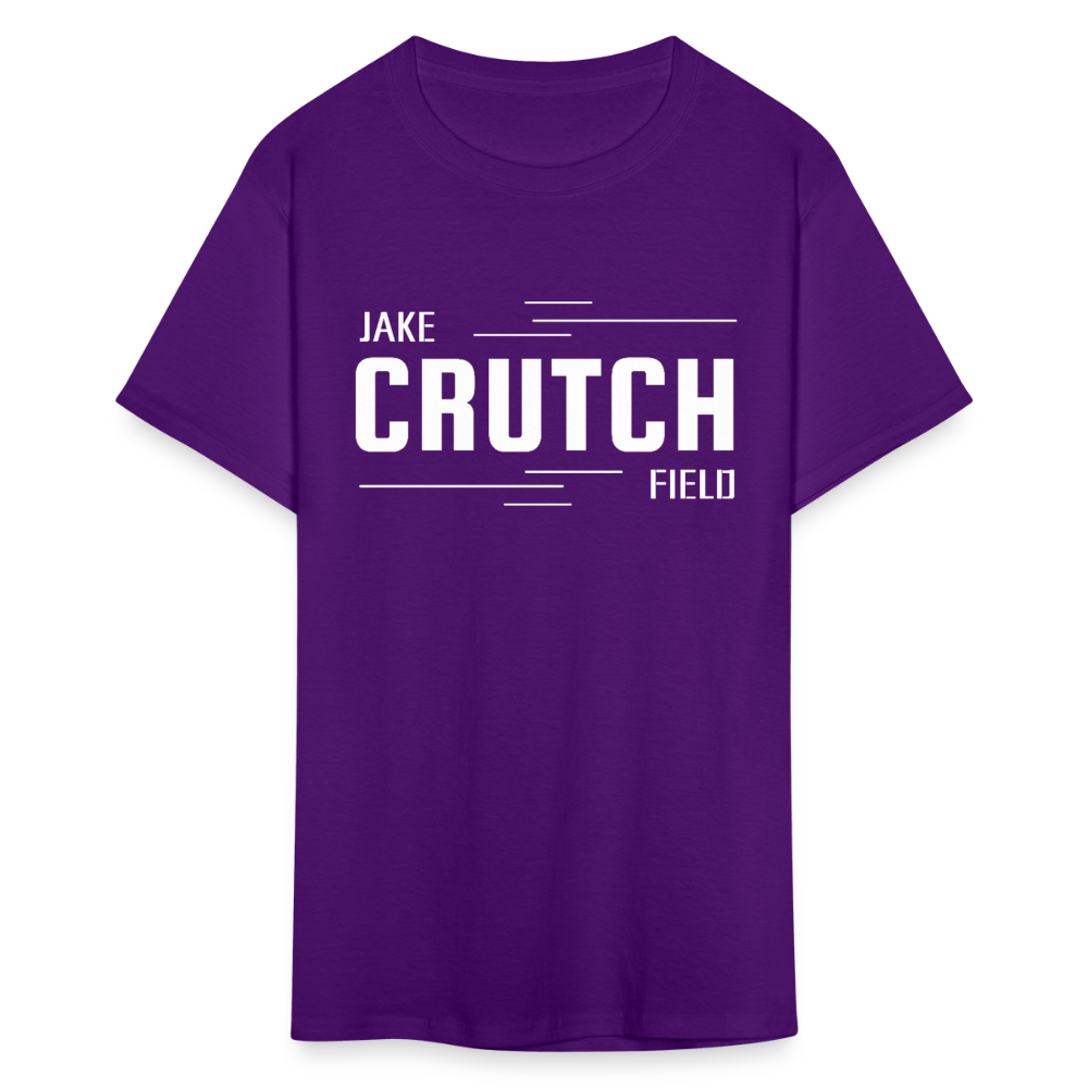 Crutchfield White Logo Classic T-Shirt [Unisex] - purple