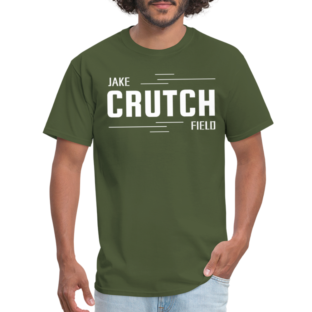 Crutchfield White Logo Classic T-Shirt [Unisex] - military green