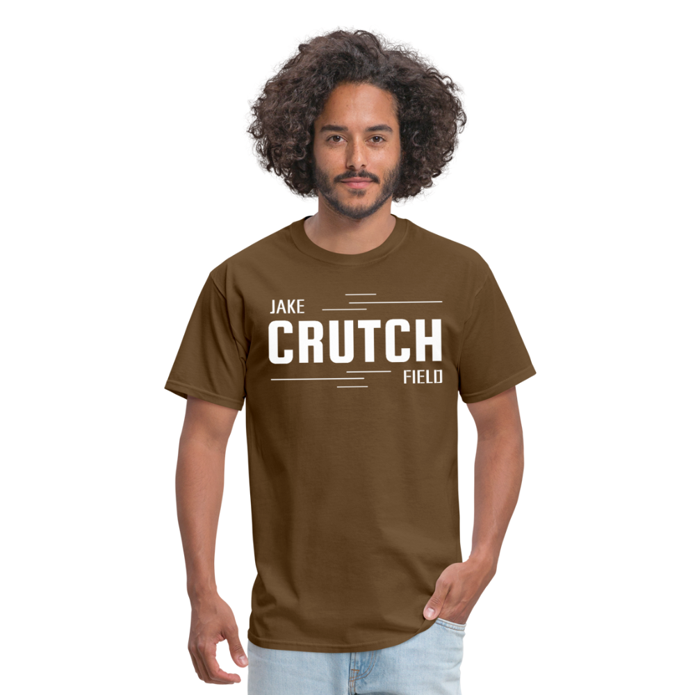 Crutchfield White Logo Classic T-Shirt [Unisex] - brown