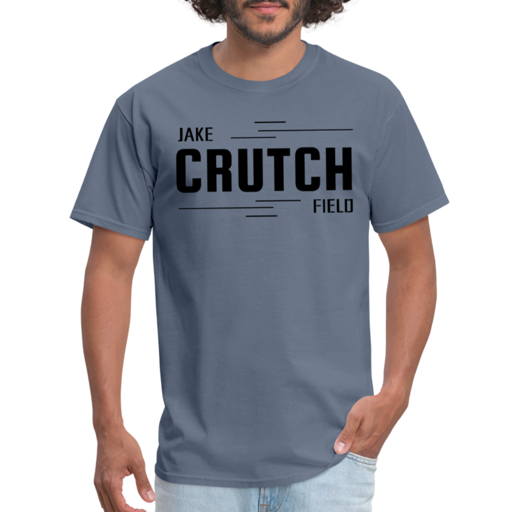 Crutchfield Black Logo Classic T-Shirt [Unisex] - denim