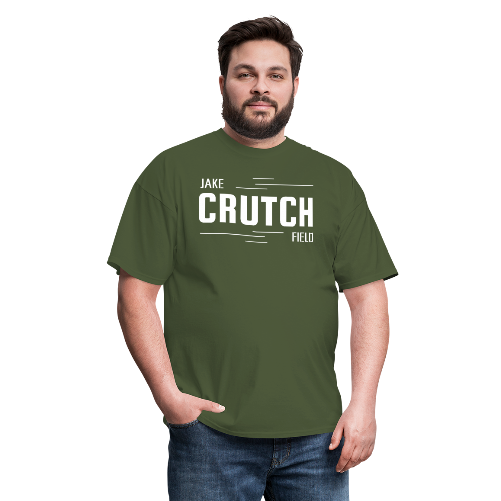 Crutchfield White Logo Classic T-Shirt [Unisex] - military green