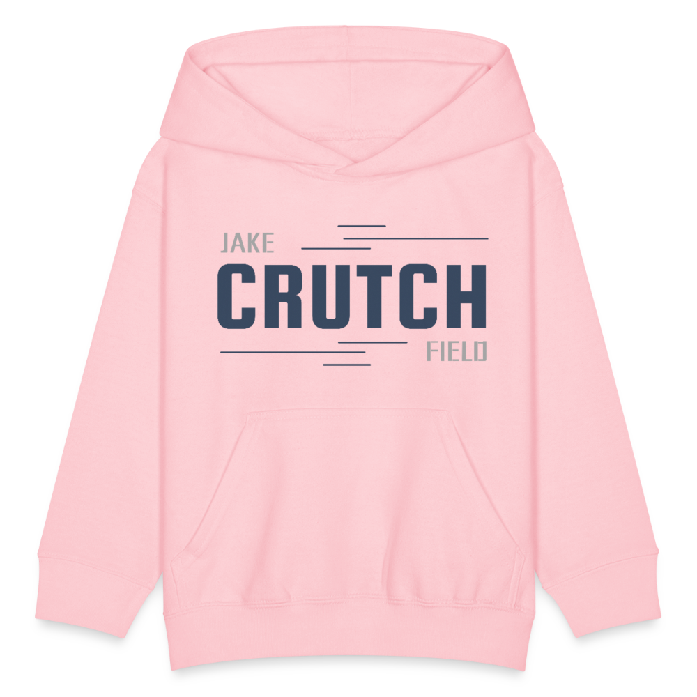 Crutchfield Logo Kids' Hoodie [Unisex] - pink