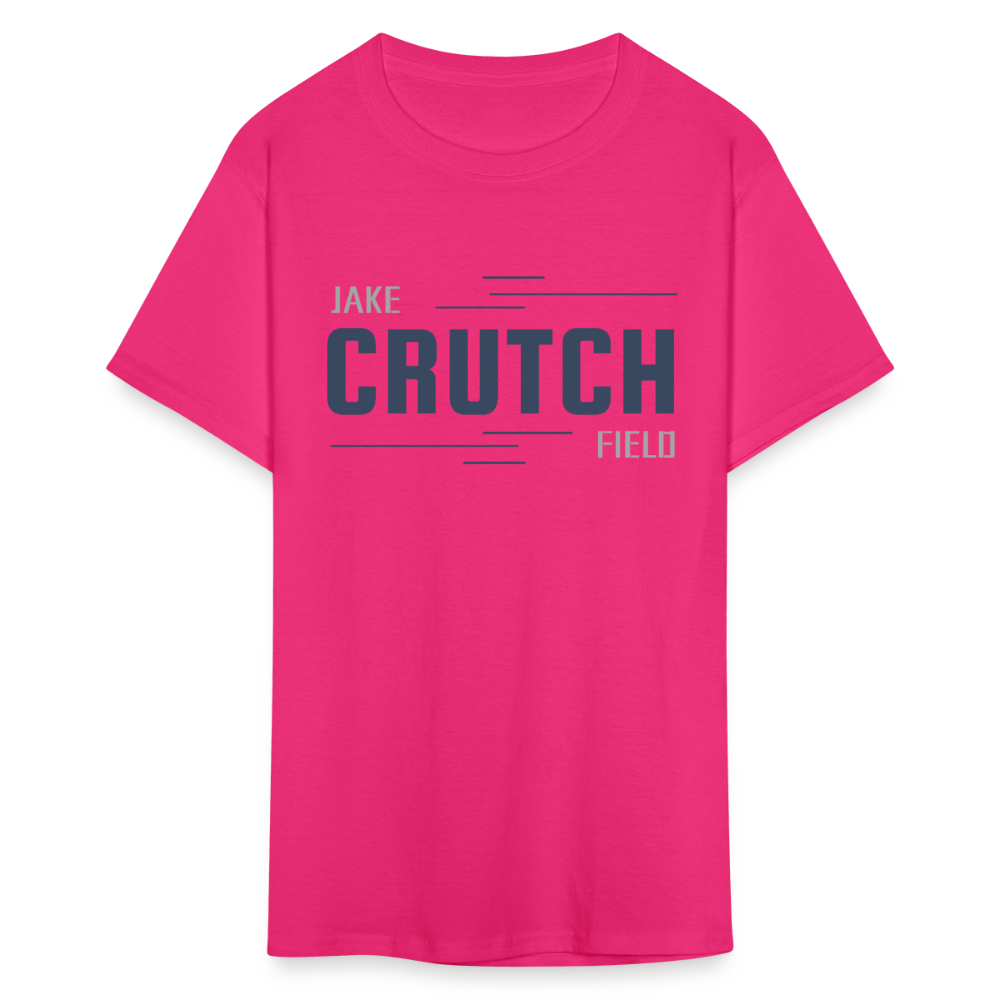 Crutchfield Logo Classic T-Shirt [Unisex] - fuchsia