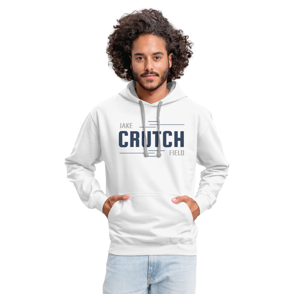 Crutchfield Logo Hoodie [Unisex] - white/gray