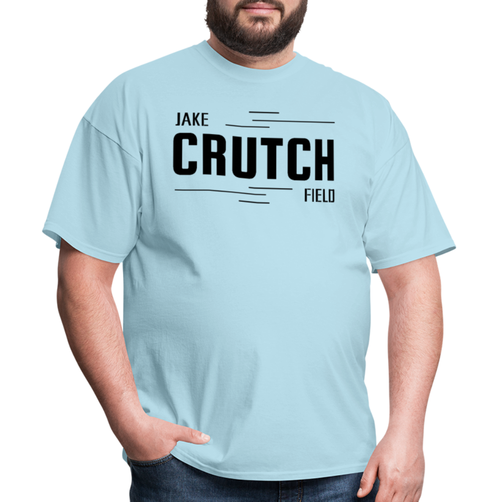 Crutchfield Black Logo Classic T-Shirt [Unisex] - powder blue