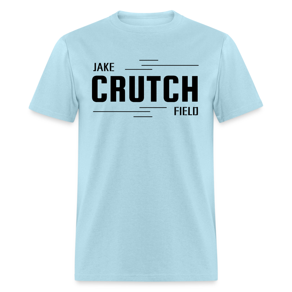 Crutchfield Black Logo Classic T-Shirt [Unisex] - powder blue