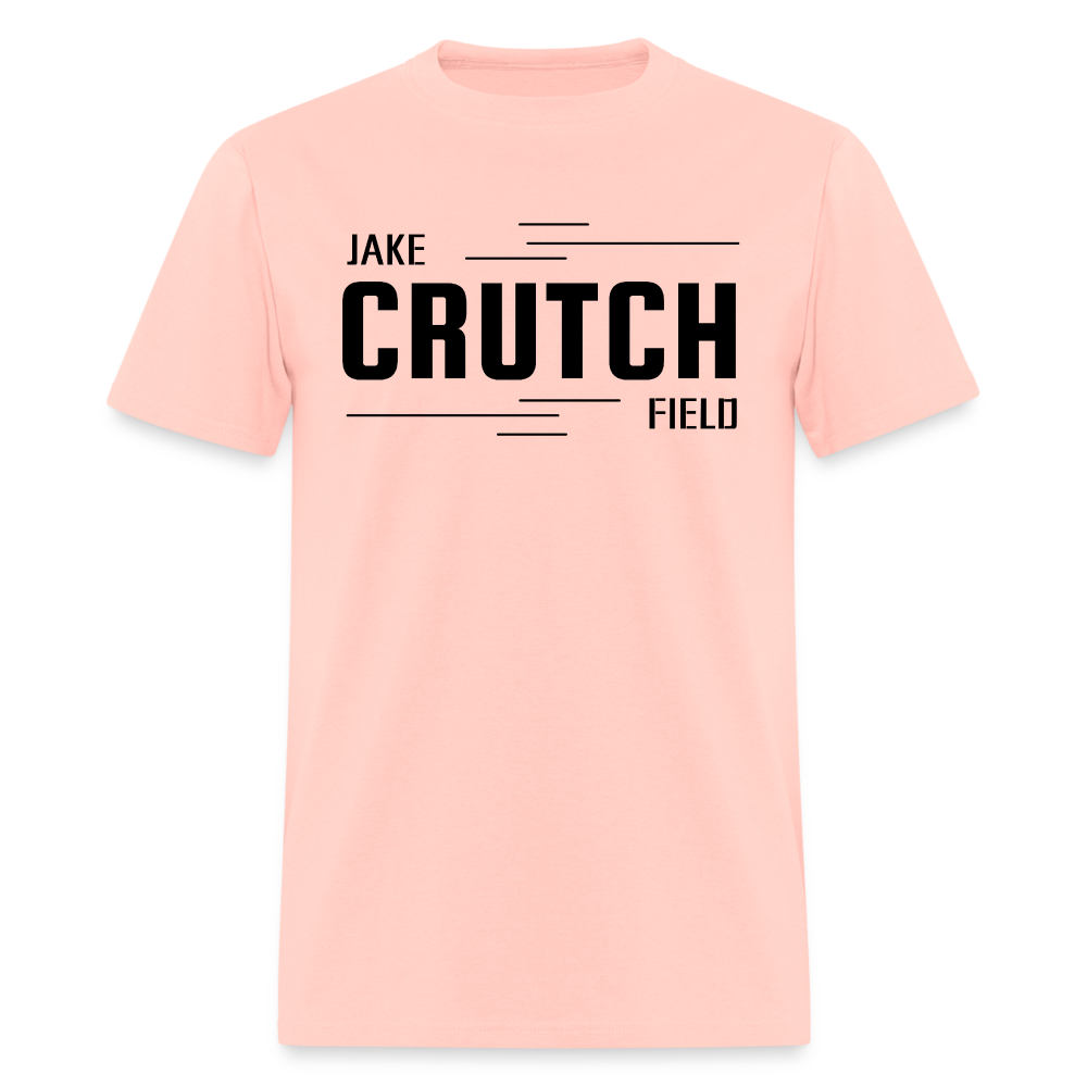 Crutchfield Black Logo Classic T-Shirt [Unisex] - blush pink 