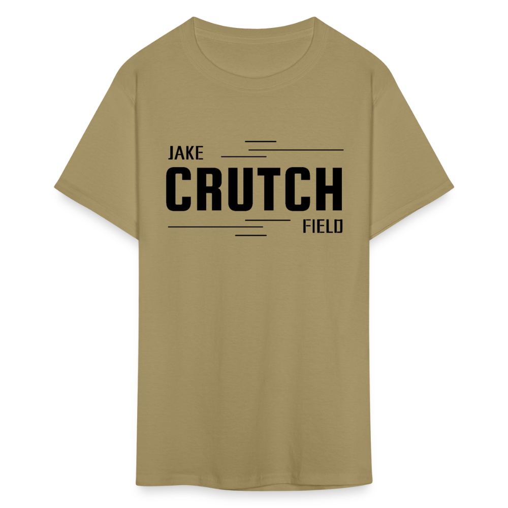 Crutchfield Black Logo Classic T-Shirt [Unisex] - khaki