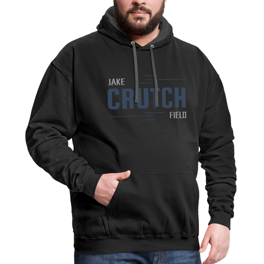 Crutchfield Logo Hoodie [Unisex] - black/asphalt