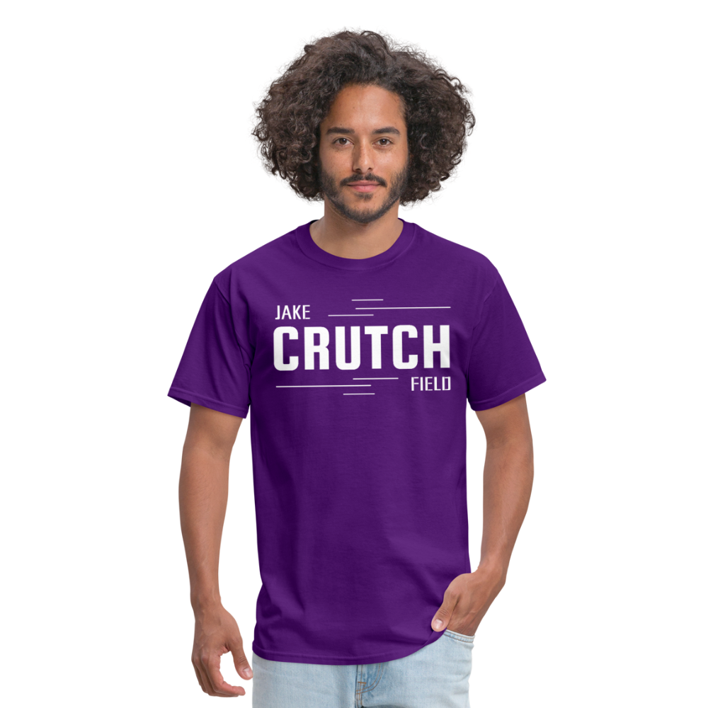 Crutchfield White Logo Classic T-Shirt [Unisex] - purple