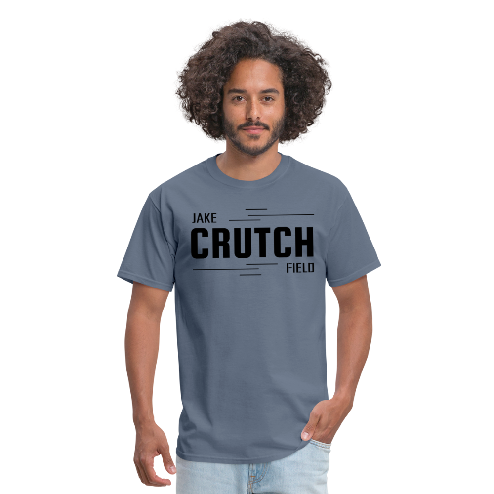 Crutchfield Black Logo Classic T-Shirt [Unisex] - denim