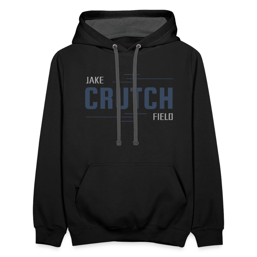 Crutchfield Logo Hoodie [Unisex] - black/asphalt