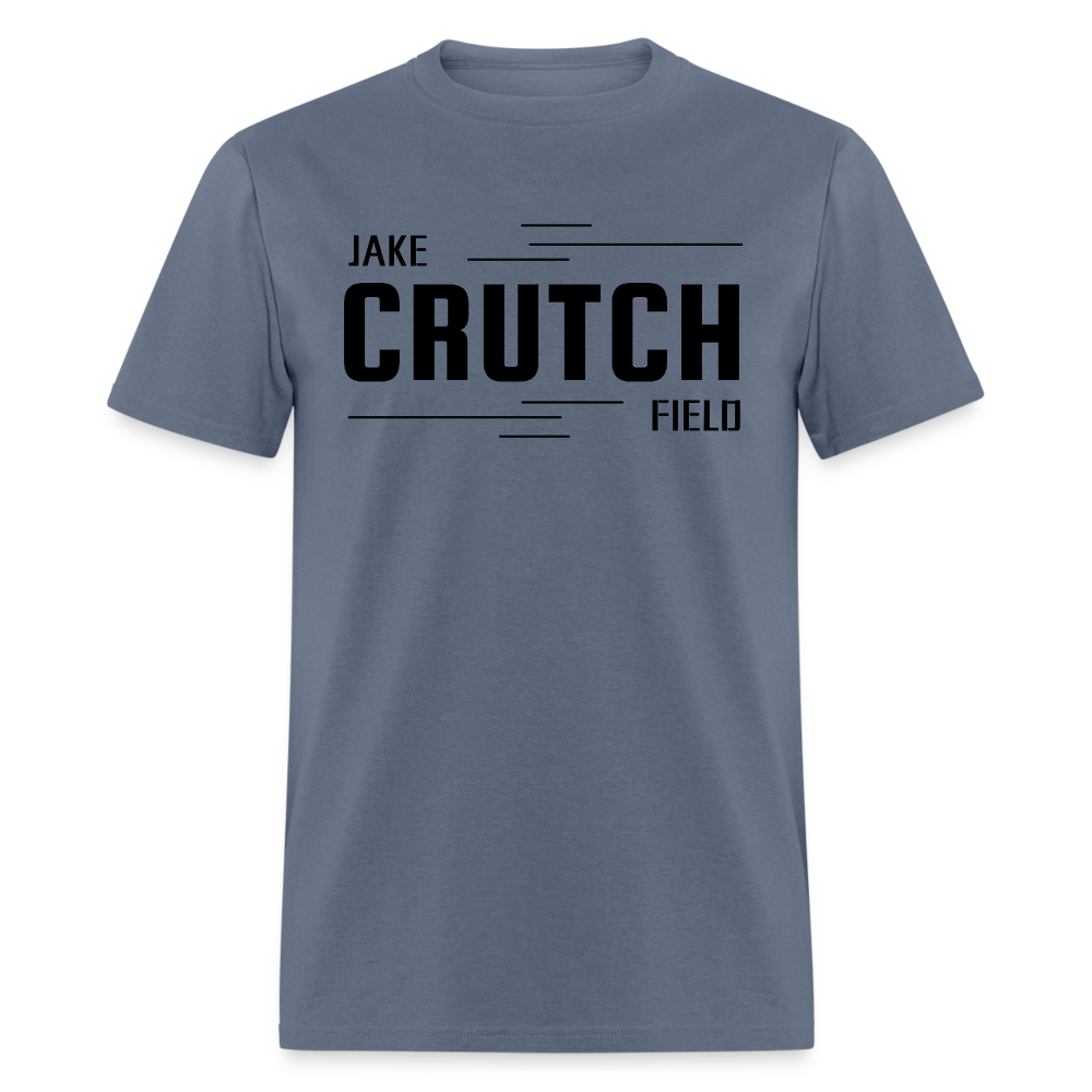 Crutchfield Black Logo Classic T-Shirt [Unisex] - denim