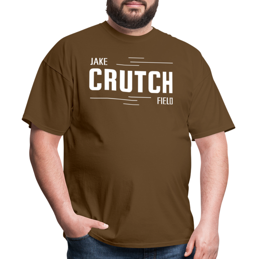 Crutchfield White Logo Classic T-Shirt [Unisex] - brown