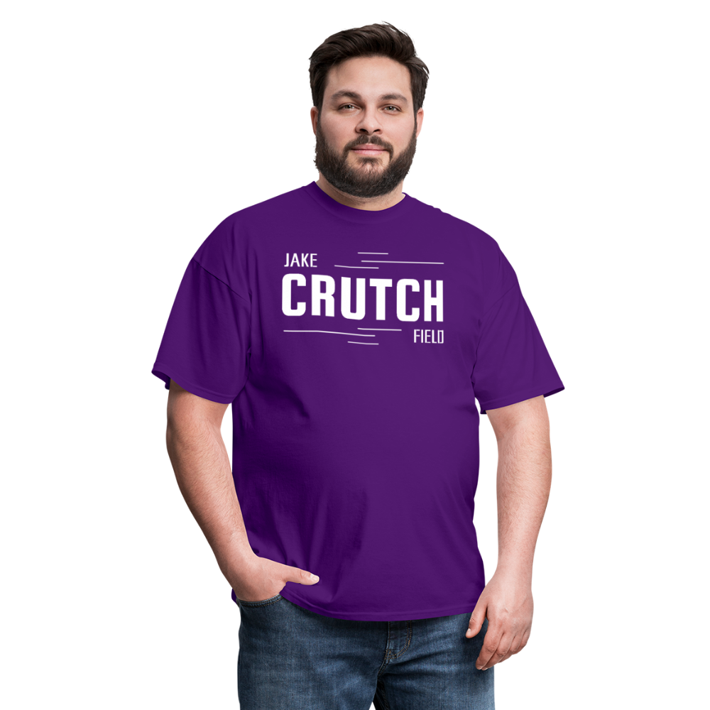 Crutchfield White Logo Classic T-Shirt [Unisex] - purple