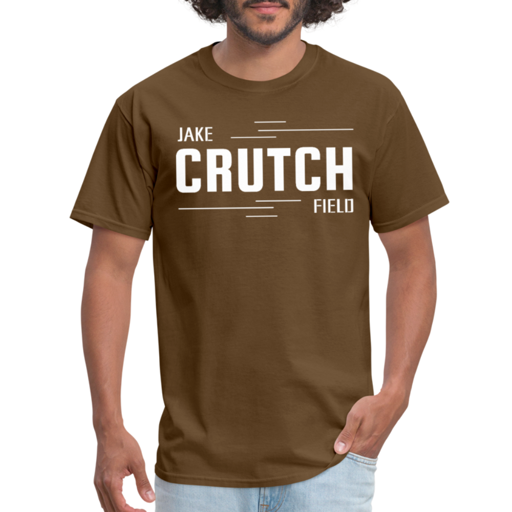 Crutchfield White Logo Classic T-Shirt [Unisex] - brown