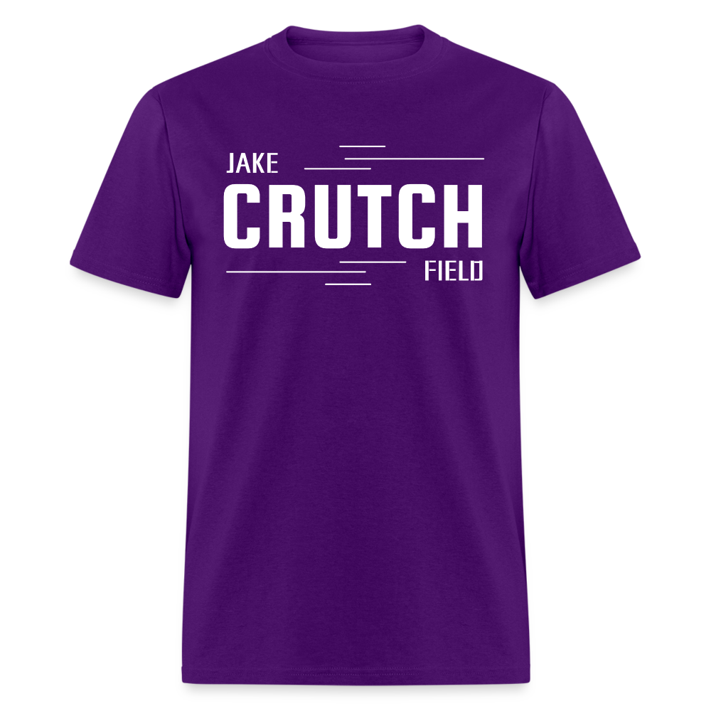 Crutchfield White Logo Classic T-Shirt [Unisex] - purple