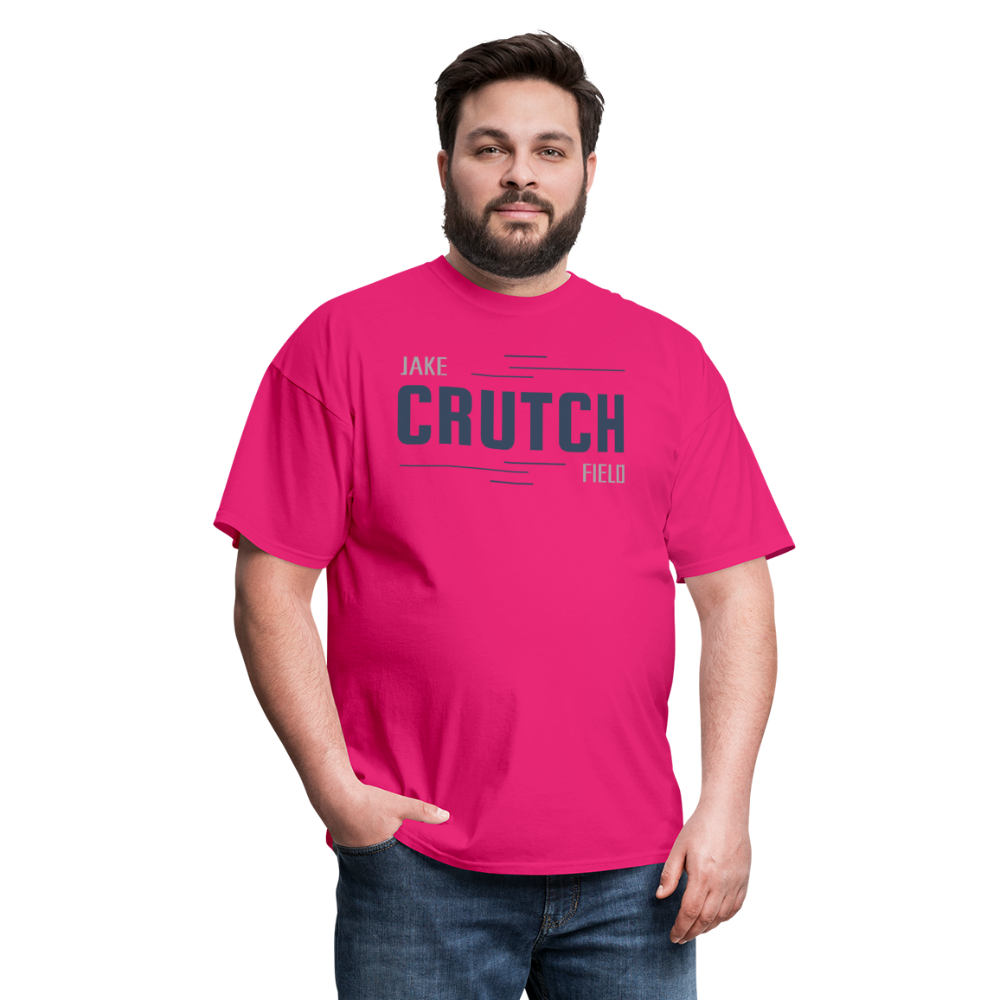 Crutchfield Logo Classic T-Shirt [Unisex] - fuchsia