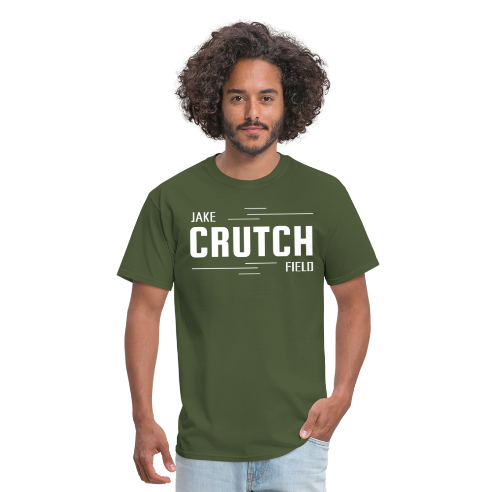 Crutchfield White Logo Classic T-Shirt [Unisex] - military green