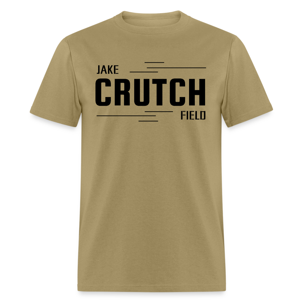 Crutchfield Black Logo Classic T-Shirt [Unisex] - khaki