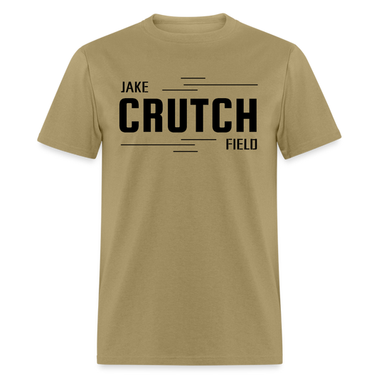 Crutchfield Black Logo Classic T-Shirt [Unisex] - khaki