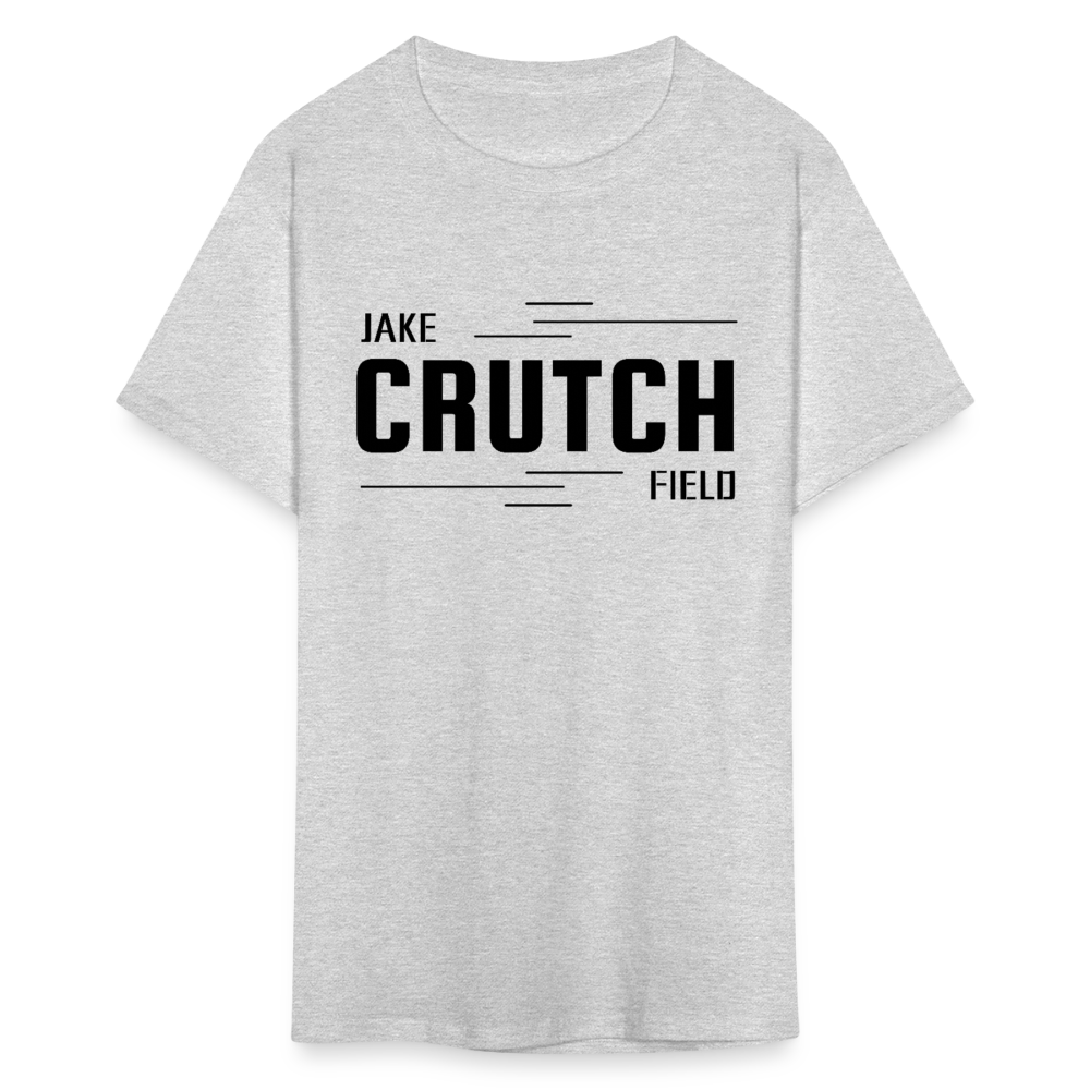 Crutchfield Black Logo Classic T-Shirt [Unisex] - heather gray