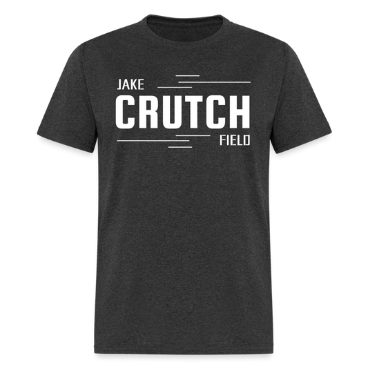 Crutchfield White Logo Classic T-Shirt [Unisex] - heather black