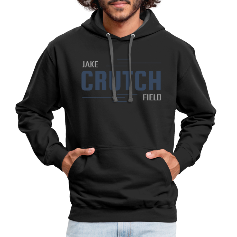 Crutchfield Logo Hoodie [Unisex] - black/asphalt