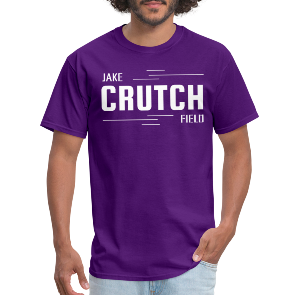 Crutchfield White Logo Classic T-Shirt [Unisex] - purple