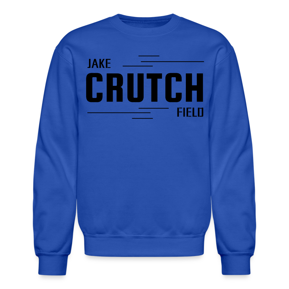 Crutchfield Logo Black Sweatshirt [Unisex] - royal blue