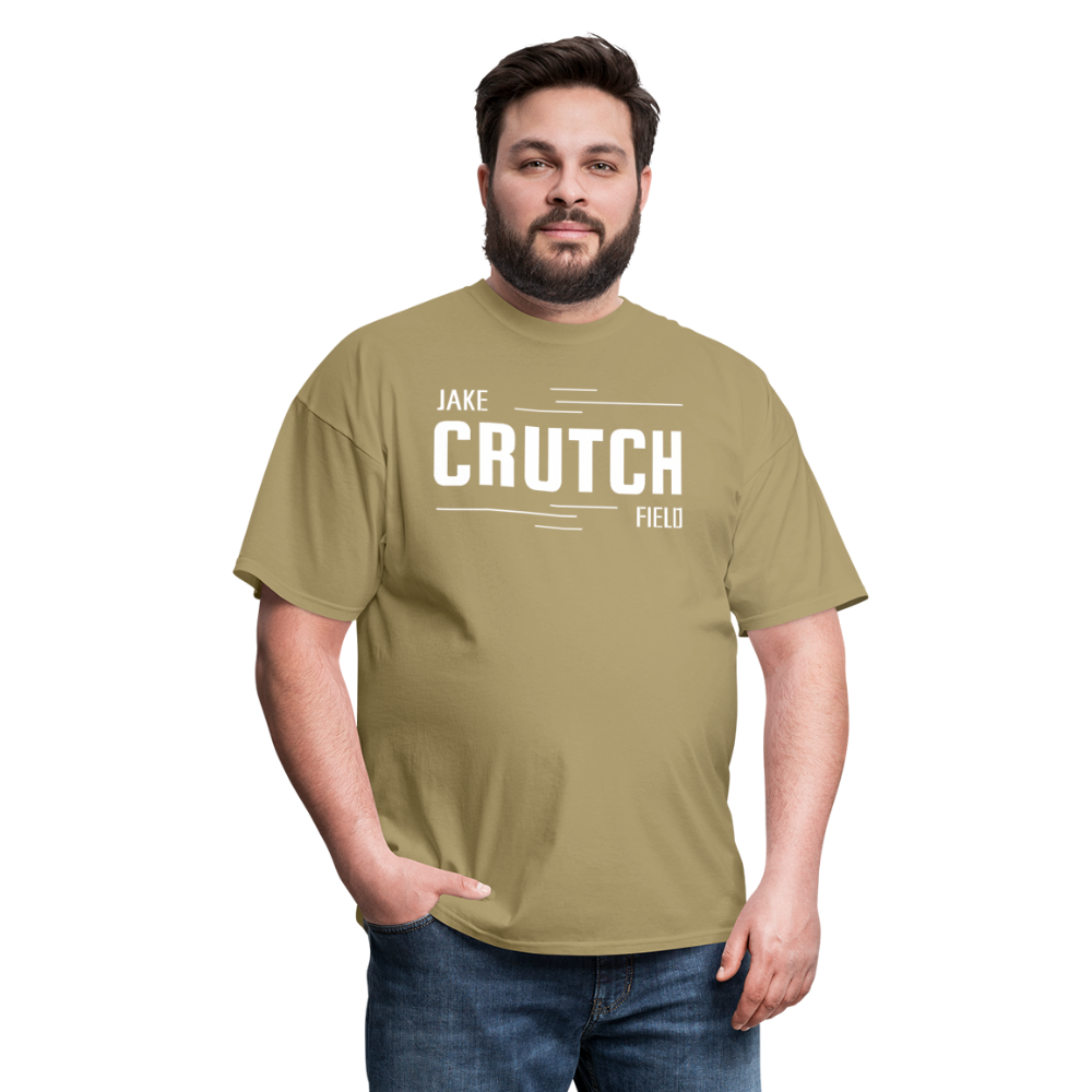 Crutchfield White Logo Classic T-Shirt [Unisex] - khaki