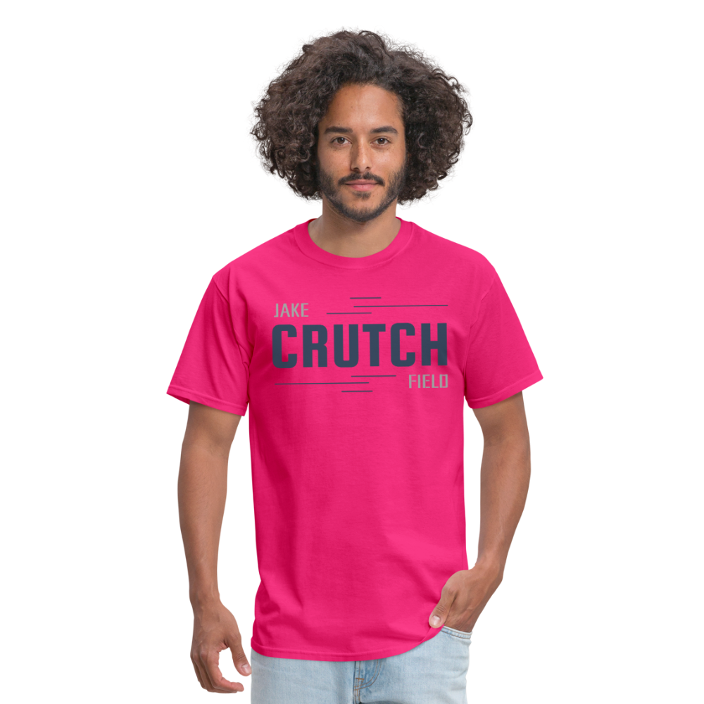 Crutchfield Logo Classic T-Shirt [Unisex] - fuchsia