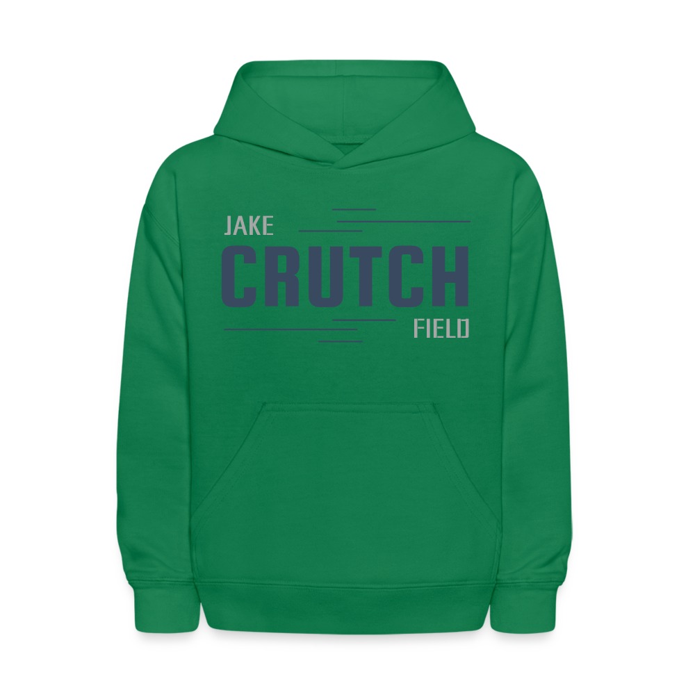 Crutchfield Logo Kids' Hoodie [Unisex] - kelly green